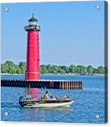 Kenosha Harbor Lighthouse, Wisconsin Acrylic Print