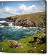 Kerry Head Cliffs Acrylic Print