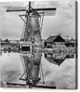 Kinderdijk Windmill Acrylic Print