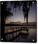Lakeside Sunrise Acrylic Print