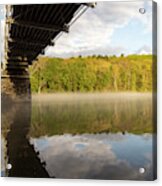 Landscape Photography  - Dingman's Ferry Bridge Acrylic Print