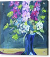 Larkspur Acrylic Print