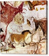 Lascaux Two Horses And Cows Acrylic Print