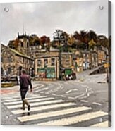 Last Of The Summer In Holmfirth Acrylic Print
