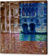 Layered 18 Monet Acrylic Print