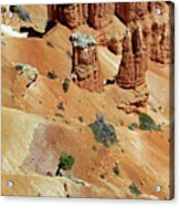 Layers Of Land - Bryce Canyon Acrylic Print