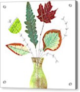 Leaf Bouquet Acrylic Print