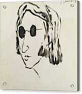 Lennon 12-10-80 Acrylic Print