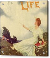 Life Magazine Cover, August 1, 1907 Acrylic Print