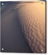 Light At Sand Dune Acrylic Print