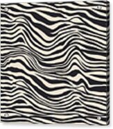 Light Zebra Fur Pattern Acrylic Print