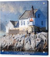 Saltholmen Lighthouse Acrylic Print