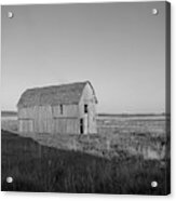 Little Barn On The Wyoming Plains Acrylic Print