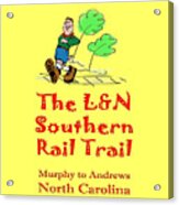 Ln Southern Rail Trail Boy Scout Acrylic Print