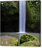 Lonely Tibumana - Tibumana Waterfall, Bali Acrylic Print