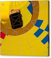 Looking Up From Below At Up Up And Away Balloon Festival Acrylic Print