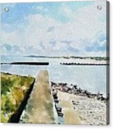 Lossiemouth East Beach Acrylic Print