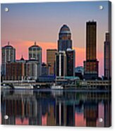 Louisville Skyline Acrylic Print