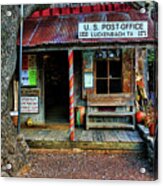 Luckenbach Texas Acrylic Print