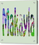 Makayla Acrylic Print