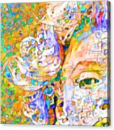 Marilyn Monroe In Contemporary Vibrant Colors 20200708v4 Acrylic Print