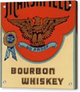 Marshfield Bourbon Whiskey Acrylic Print