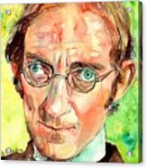 Marty Feldman With Glasses Portrait Acrylic Print