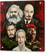 Marxist Leaders Acrylic Print