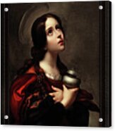 Mary Magdalene By Carlo Dolci Classical Fine Art Xzendor7 Old Masters Reproductions Acrylic Print