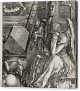 Melencolia I 1514 Albrecht Durer Acrylic Print