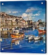 Mevagissey, England Acrylic Print