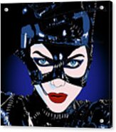 Michelle Pfeiffer Catwoman Acrylic Print