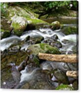 Middle Prong Little River 39 Acrylic Print