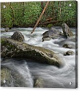 Middle Prong Little River 56 Acrylic Print
