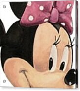 Minnie Mouse - Disney Acrylic Print