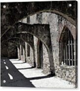 Mission San Jose Arches No One Acrylic Print