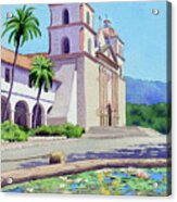 Mission Santa Barbara Acrylic Print