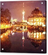 Mist Of Impressionism. Berlin. Acrylic Print