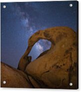 Mobius Arch And The Milky Way Acrylic Print