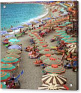 Monterosso Beach Acrylic Print