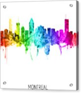 Montreal Canada Skyline #71 Acrylic Print