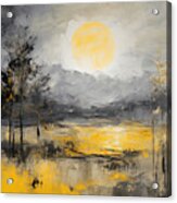Moonlight And Tranquility - Impressionist Landscapes For Relaxation Acrylic Print