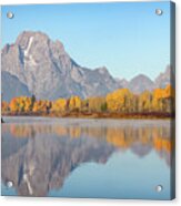 Morning At Oxbow Bend Acrylic Print