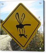Mosquito Sign Acrylic Print