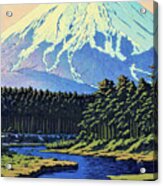 Mount Fuji - Oshino Fuji - Top Quality Image Edition Acrylic Print