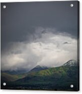 Mountains In The Sky Acrylic Print