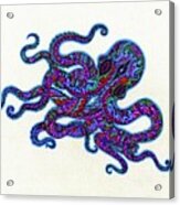 Mr Octopus Acrylic Print