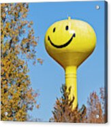 Mr. Smiley Acrylic Print