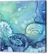 Mysterious Ocean Waters Secrets Under The Sea Abstract Art Vi Acrylic Print