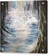 Mystic Waterfall Acrylic Print